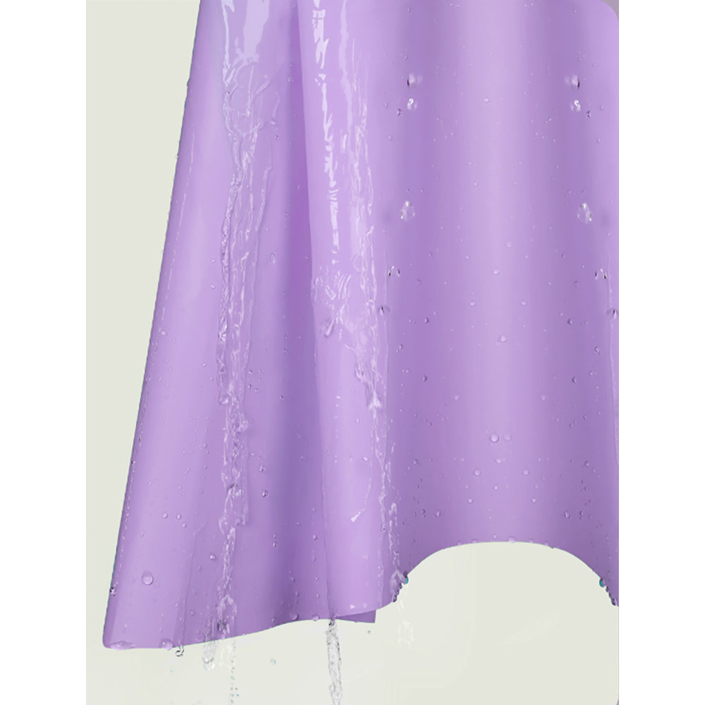 Japanese Style  Purple Sailor Collar Raincoat for Kids & Teens