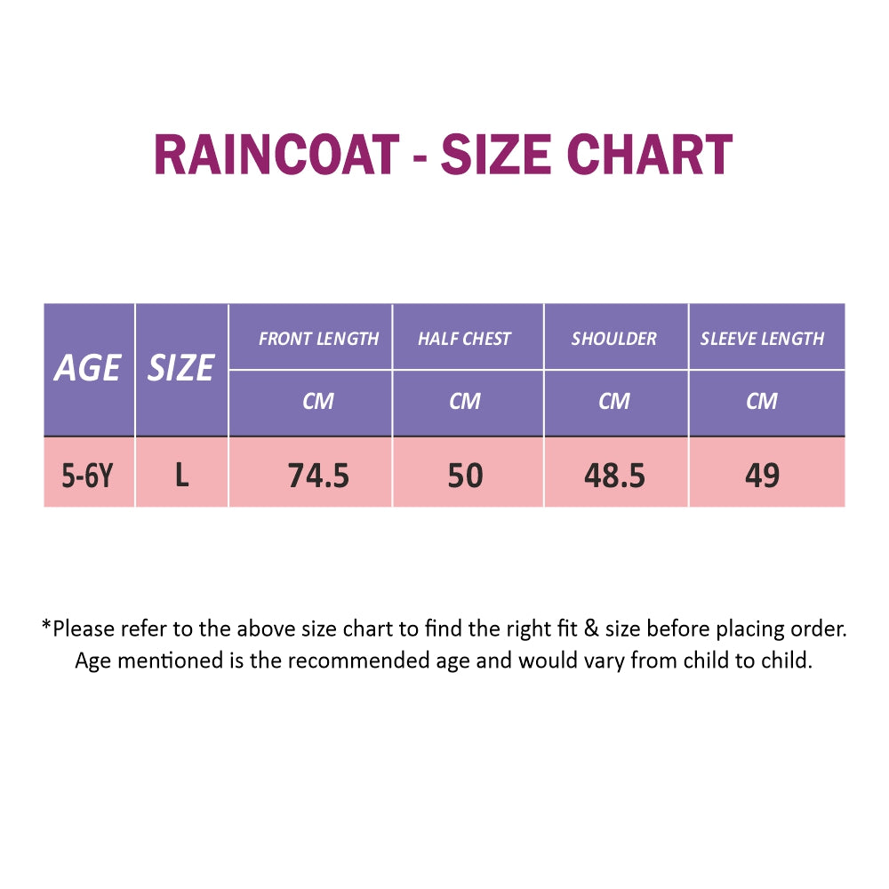 Cream & Green Dragon Ball Raincoat for Kids.