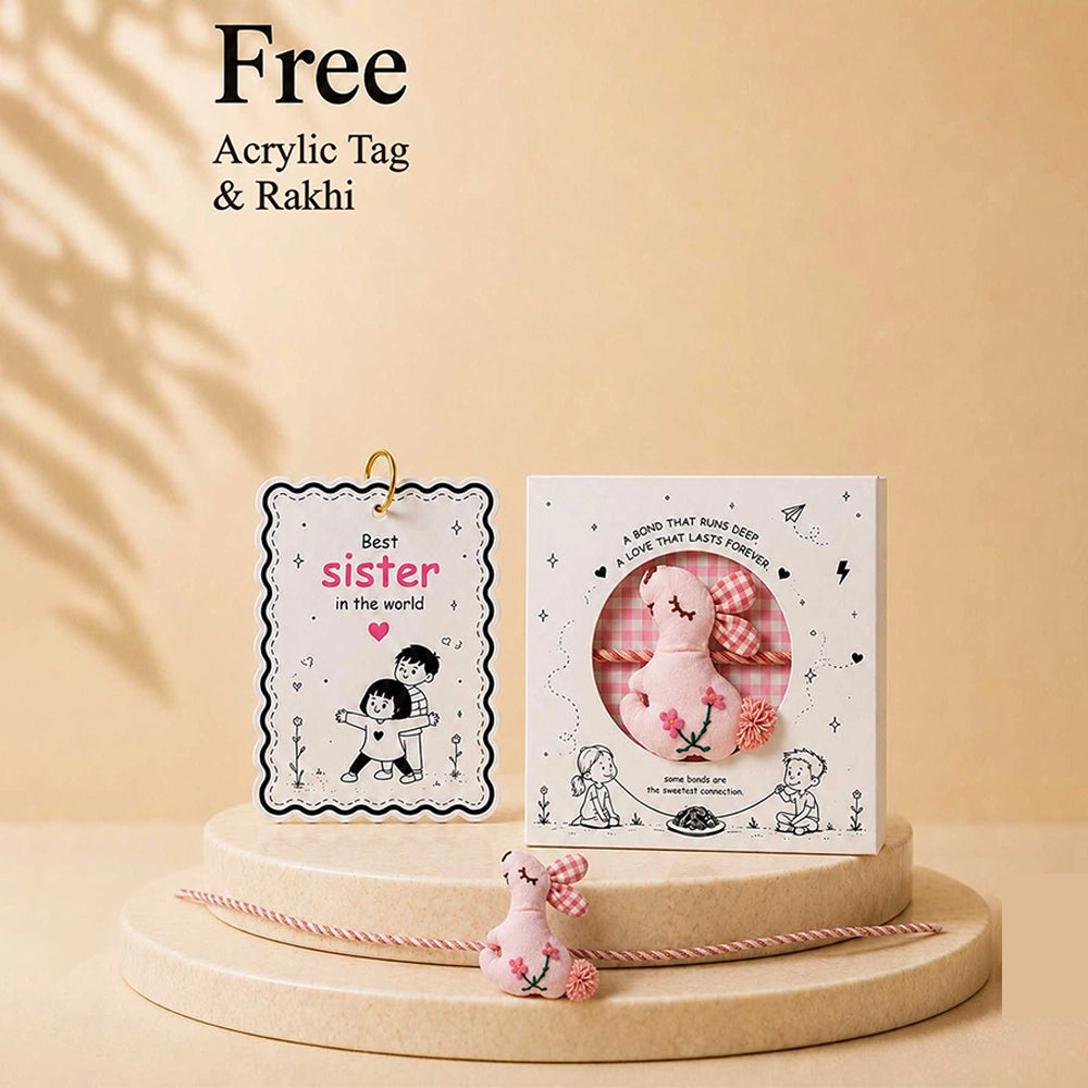 3 Pcs Hologram Unicorn Backpack, Lunch Bag & Pink Flap Lunch Box with Rakhi Gift Combo for Kids with Free Rakhi