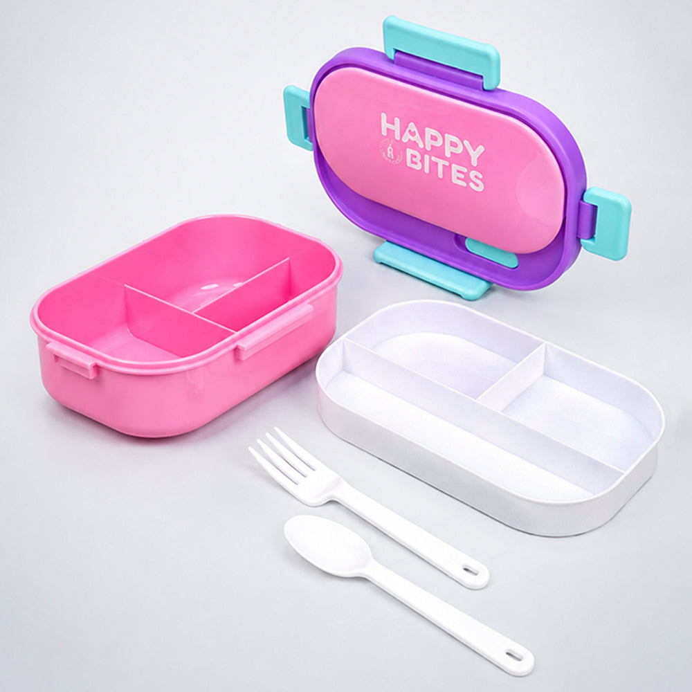 3 Pcs Hologram Unicorn Backpack, Lunch Bag & Pink Flap Lunch Box with Rakhi Gift Combo for Kids with Free Rakhi