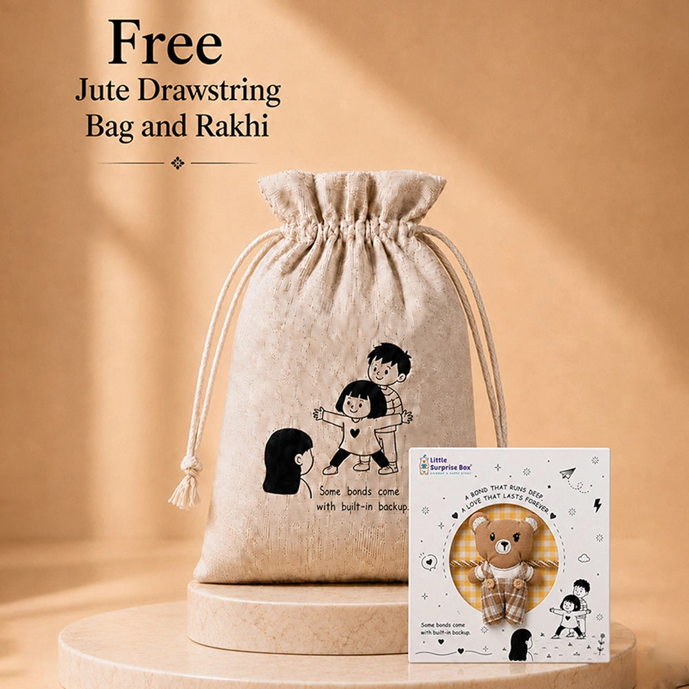 3 Pcs Jurassic Dino Backpack, Matching Lunch Bag & Orange Dino Lunch Box Rakhi Gift Combo for Kids with Free Rakhi