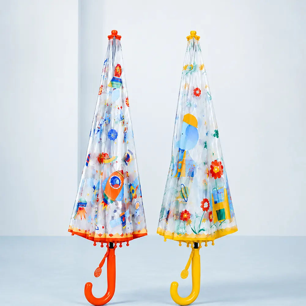 2 Pcs Elephant & Rocket Umbrella Rakhi Gift Combo for Kids with Free Rakhi