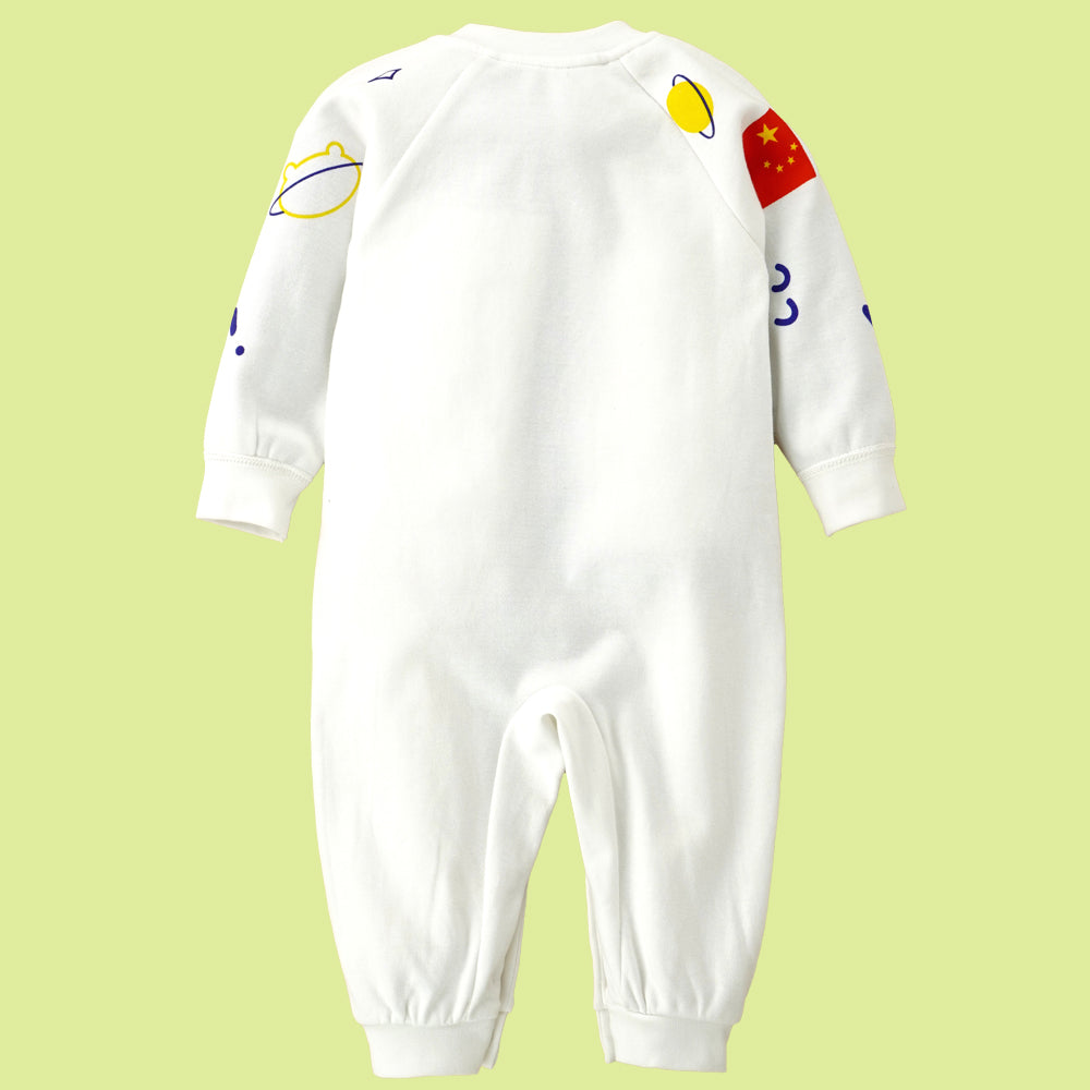 Astronaut Space full sleeves jumpsuit Romper for Tiny Toddlers
