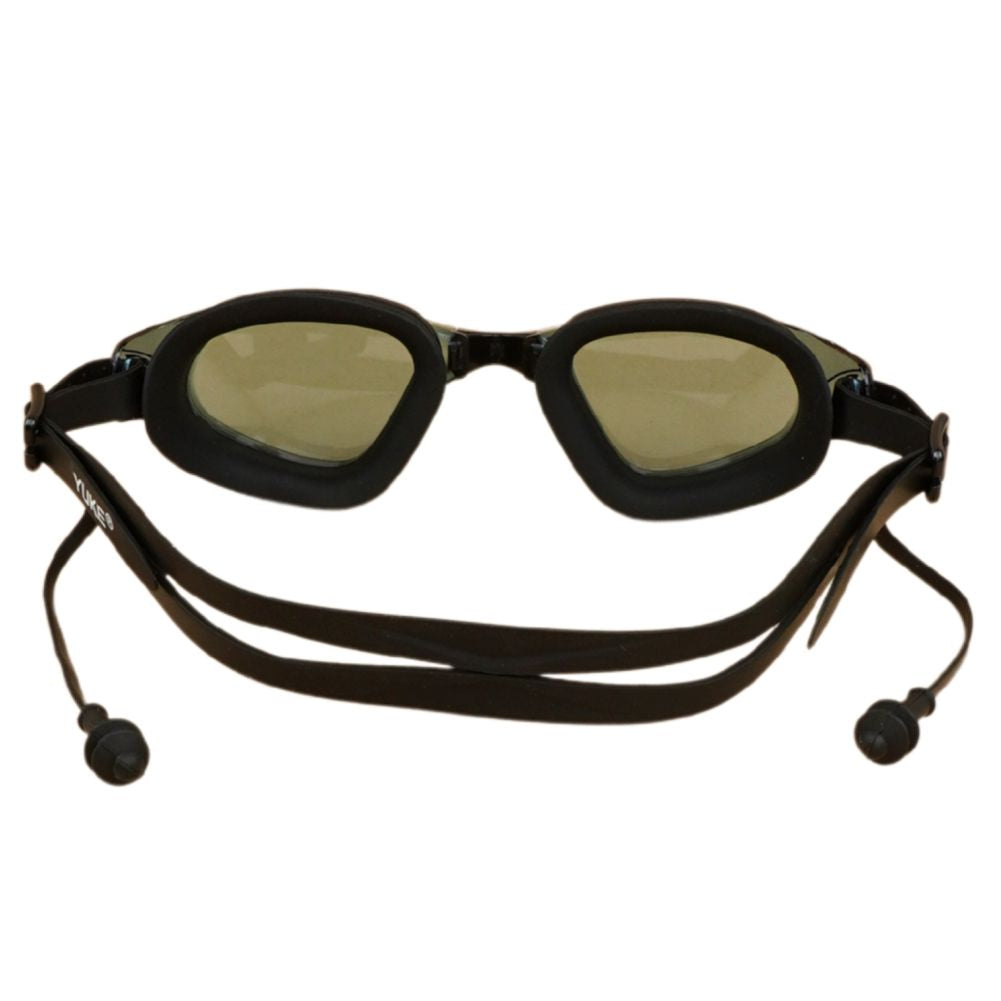 Black Cat eye Shape Frame Anti Fog UV Protection leakproof design Swim Goggles for Adults
