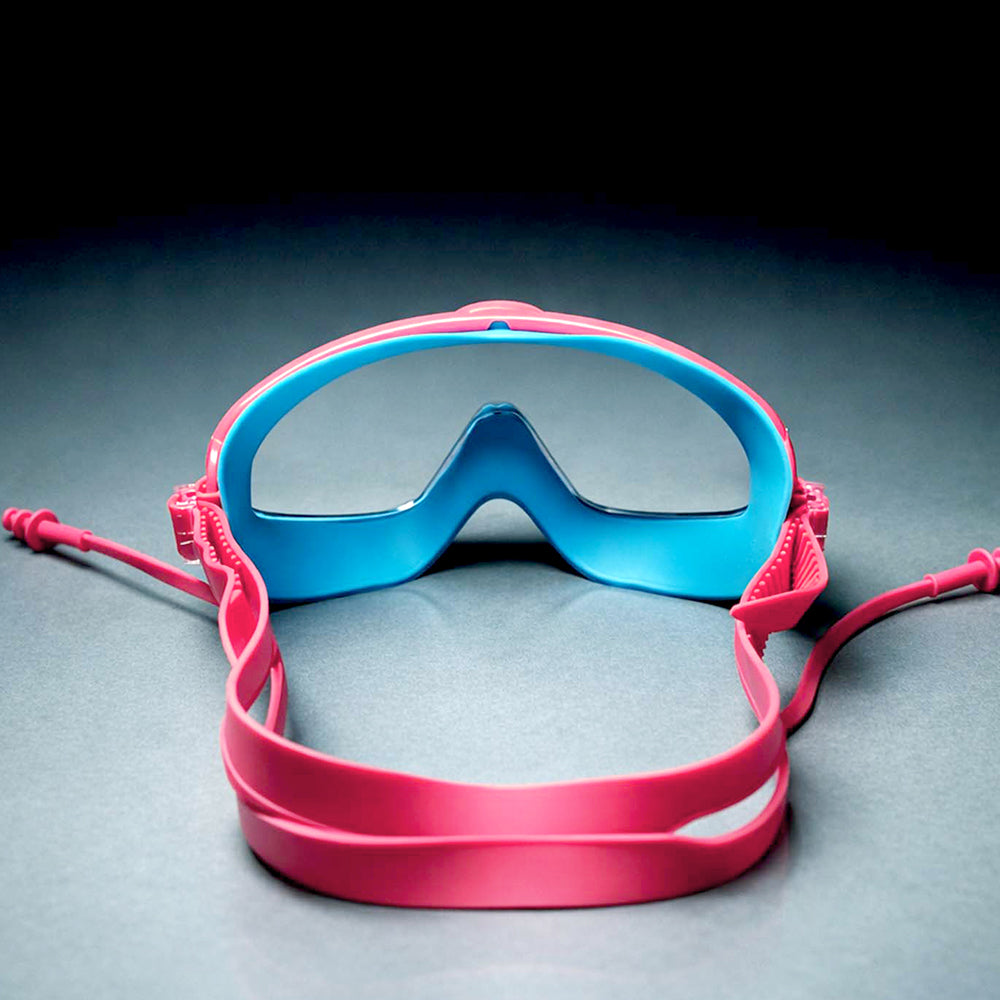 Blue & Pink Anti-Fog UV Protection Leakproof Swim Goggles for Kids, 7–15 Years