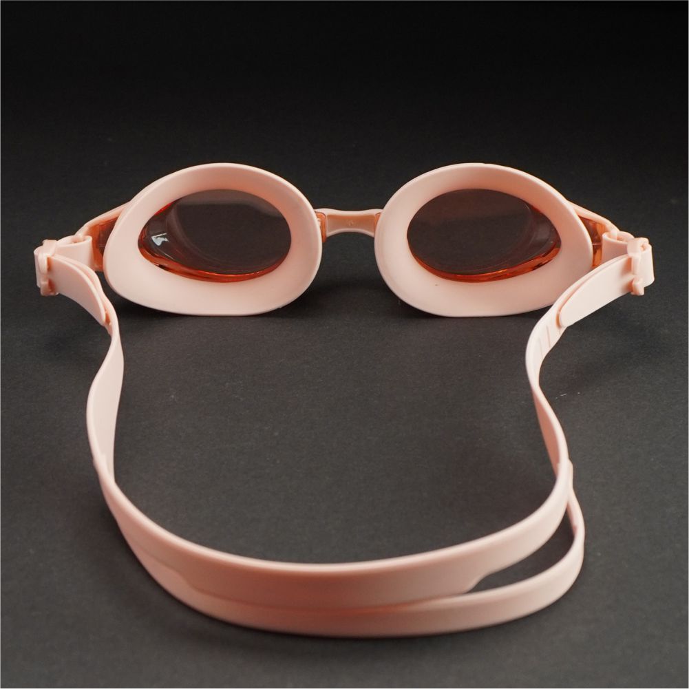 Peach Black Case Anti Fog UV Protection leakproof design Swim Goggles for Kids 4yrs - 10 years