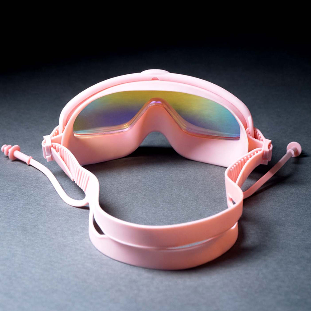 Pink Anti-Fog UV Protection Leakproof Swim Goggles for Kids, 7–15 Years