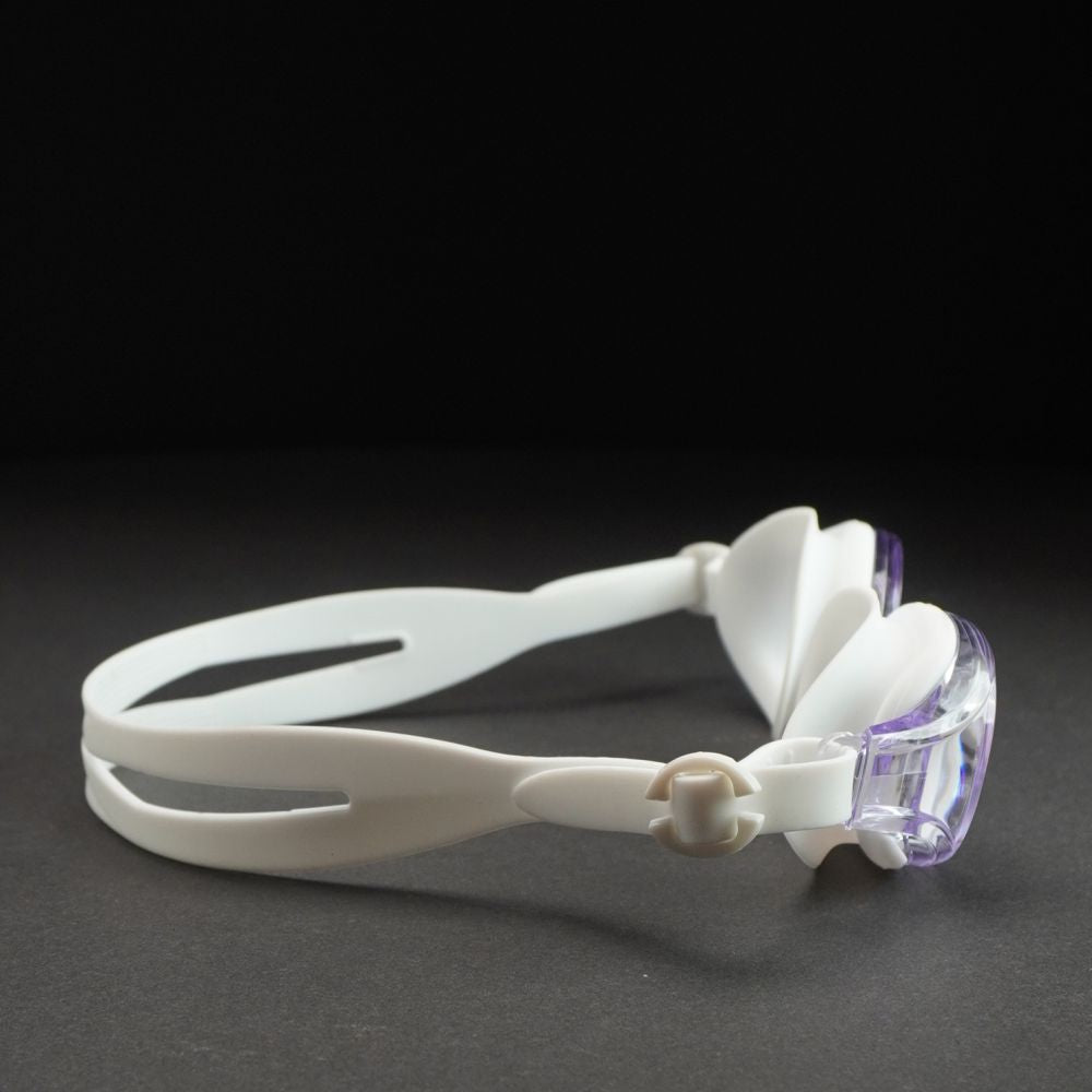 Purple Transparent Anti Fog UV Protection leakproof design Swim Goggles for Kids 4yrs - 10 years