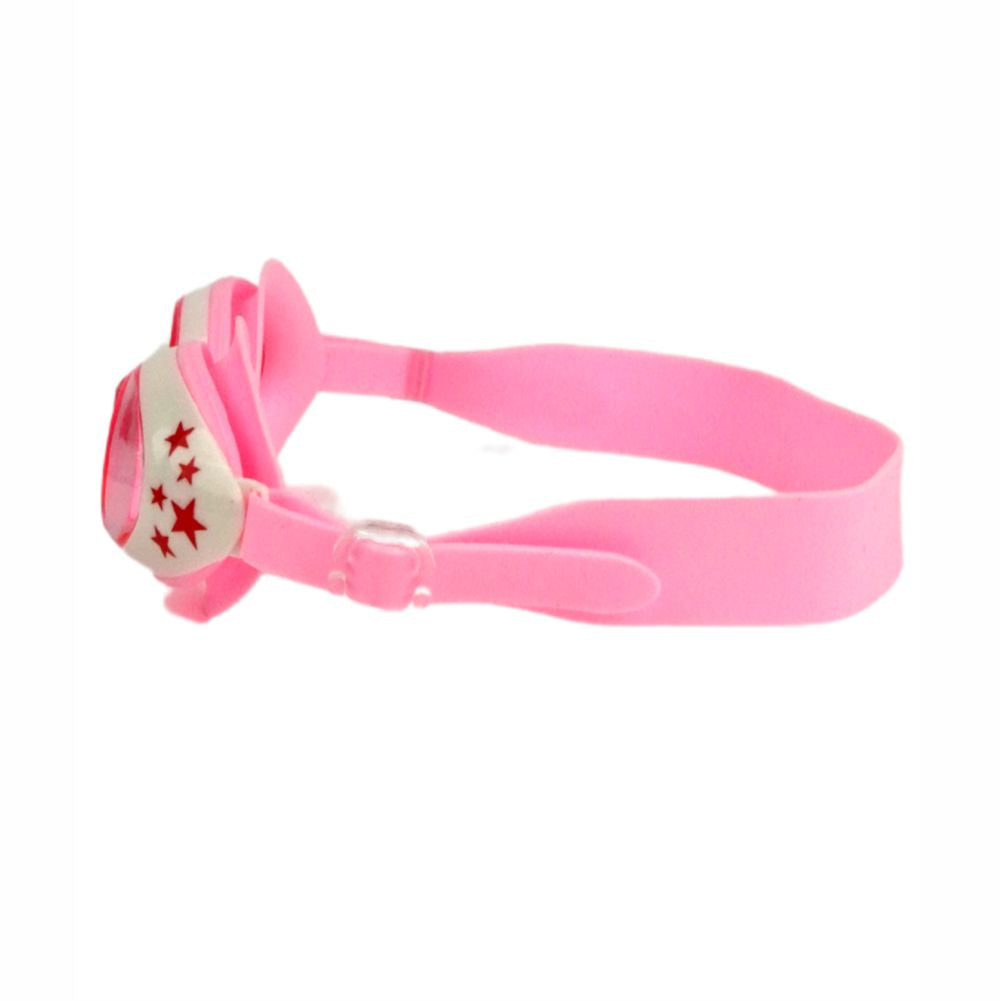 Starry Pink  Anti Fog UV Protection Leakproof Design Swim Goggles for Kids, 3yrs  - 8yrs