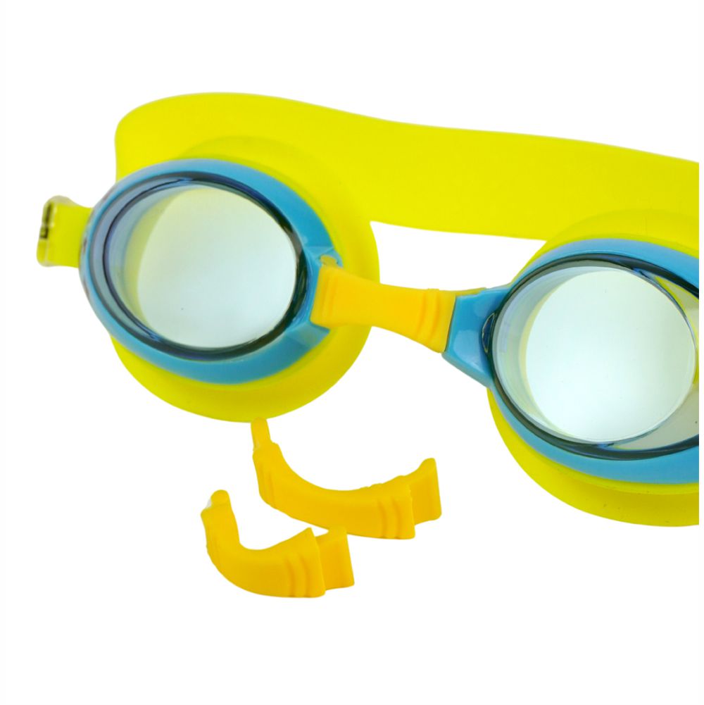 Starry Yellow Anti Fog UV Protection Leakproof Design Swim Goggles for Kids, 3yrs  - 8yrs