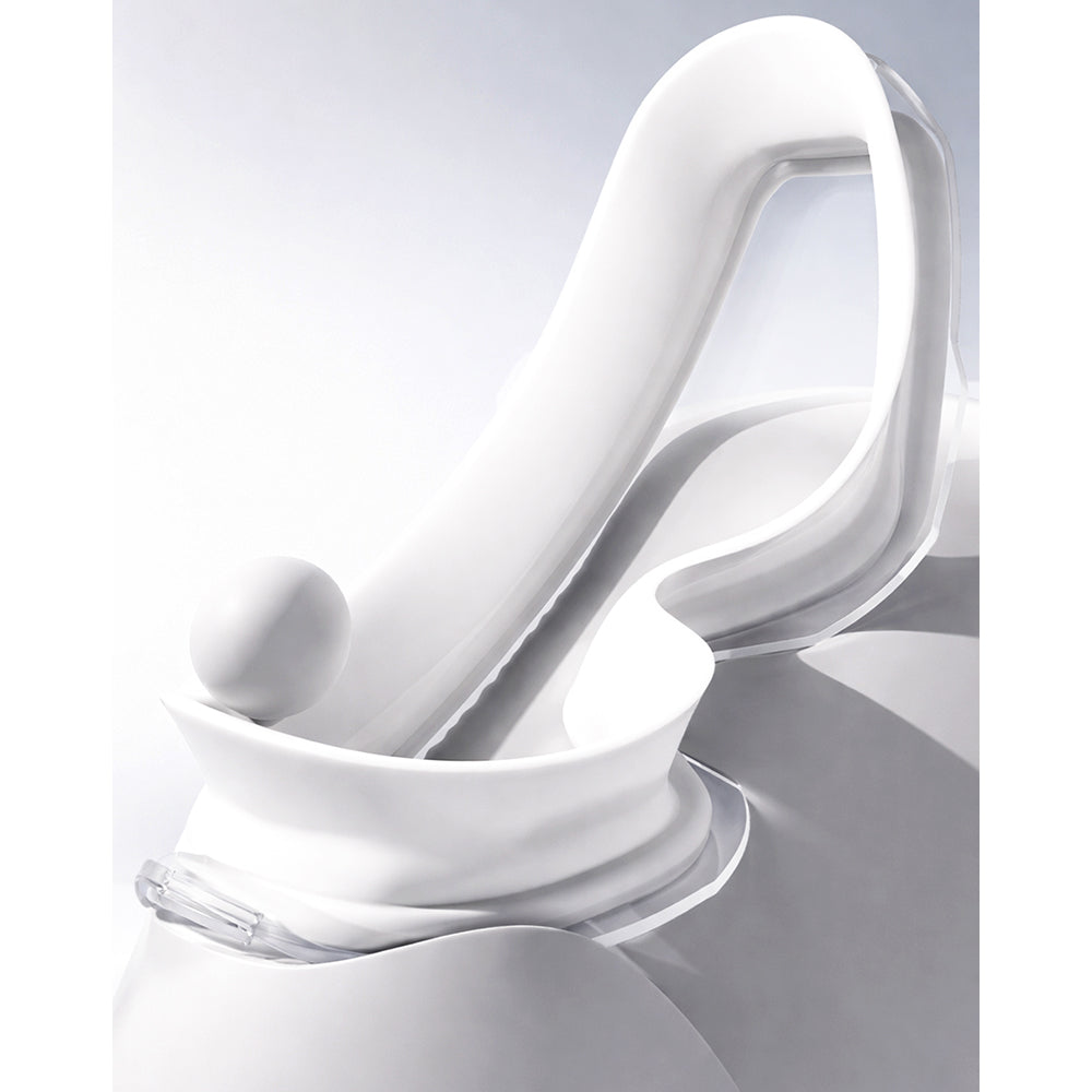 White 3 dash Glass panel styled Anti Fog UV Protection leakproof design Swim Goggles for 12 yrs + & Adults