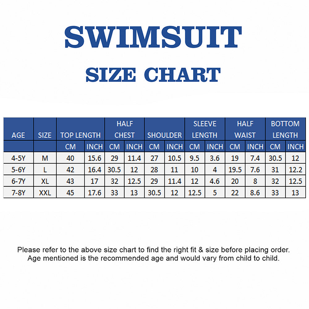 2 Pcs Geomteric Dino, T-shirt & Shorts Set, Toddlers & Kids Swimwear with matching Swim Cap, plus Free Wash Bag & Free Swim Detergent