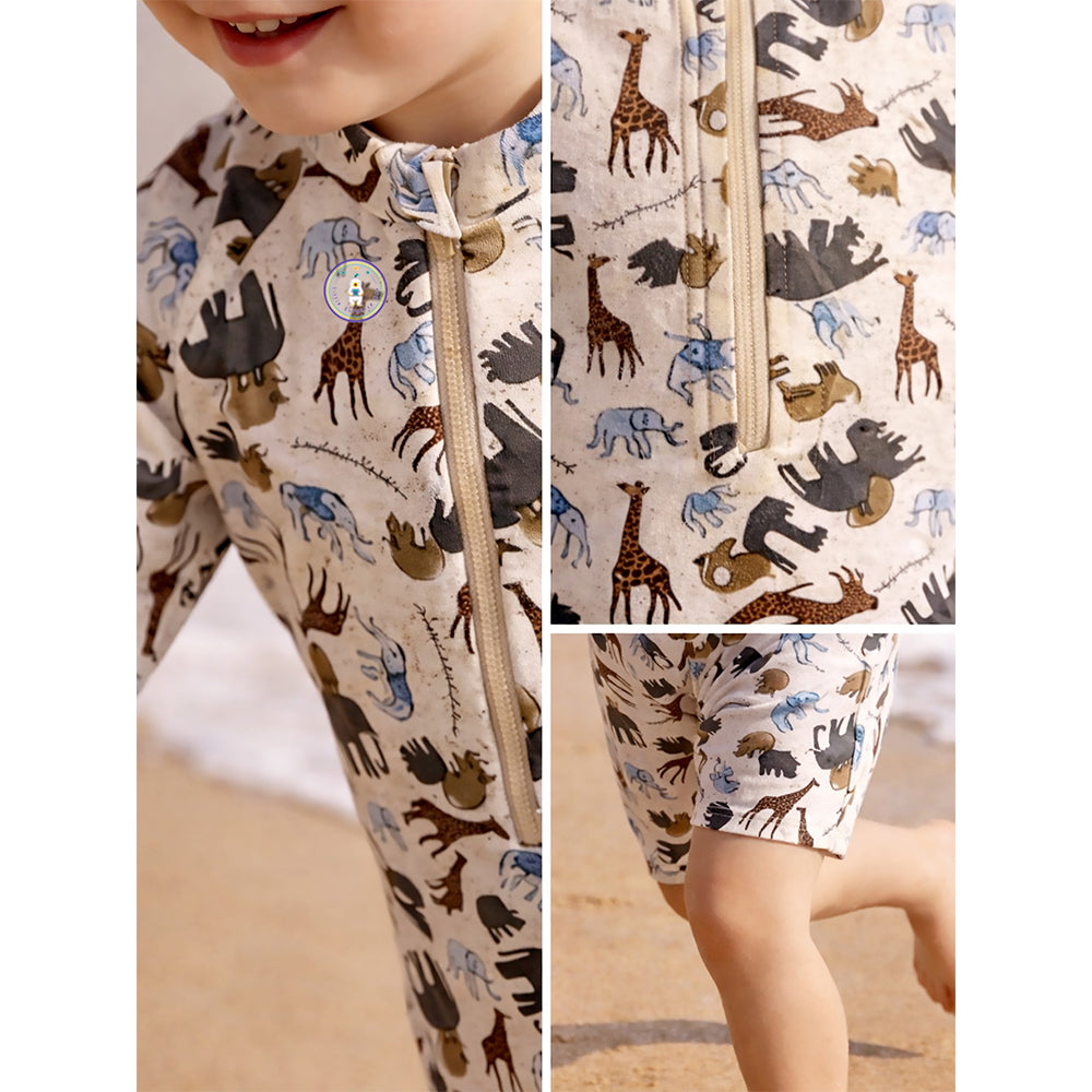 Animal Kingdom Toddlers & Kids Swimwear with matching Swim Cap, plus Free Wash Bag & Free Swim Detergent