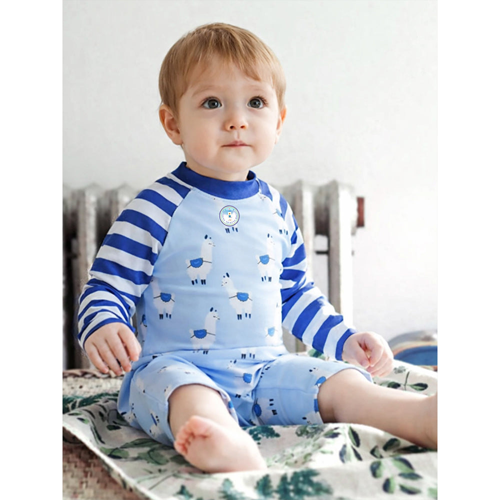 Blue Lhama, Toddlers & Kids Swimwear with Free Wash Bag & Free Swim Detergent