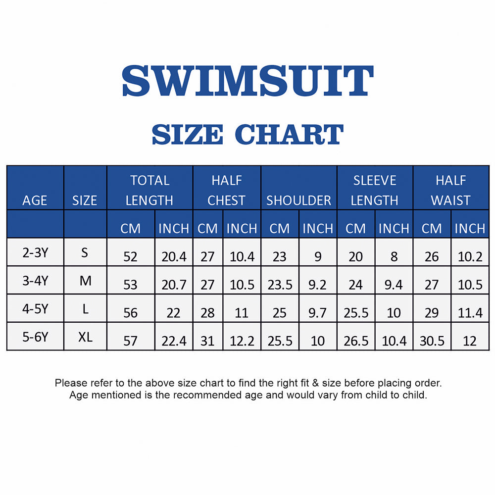 Blue Lhama, Toddlers & Kids Swimwear with Free Wash Bag & Free Swim Detergent