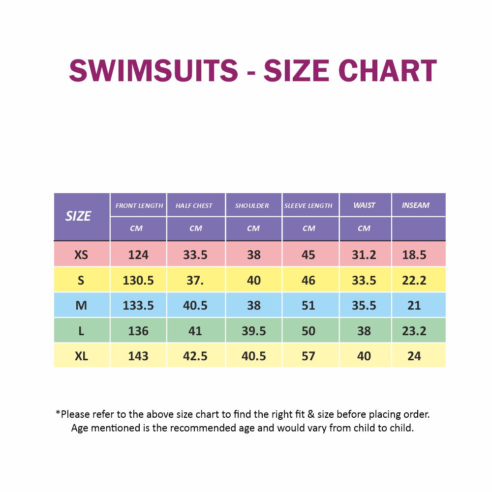Navy Hibiscus Full Length Scuba Swimsuit 1.5mm Neoprene Swimwear for water adventures for Teens and Adults