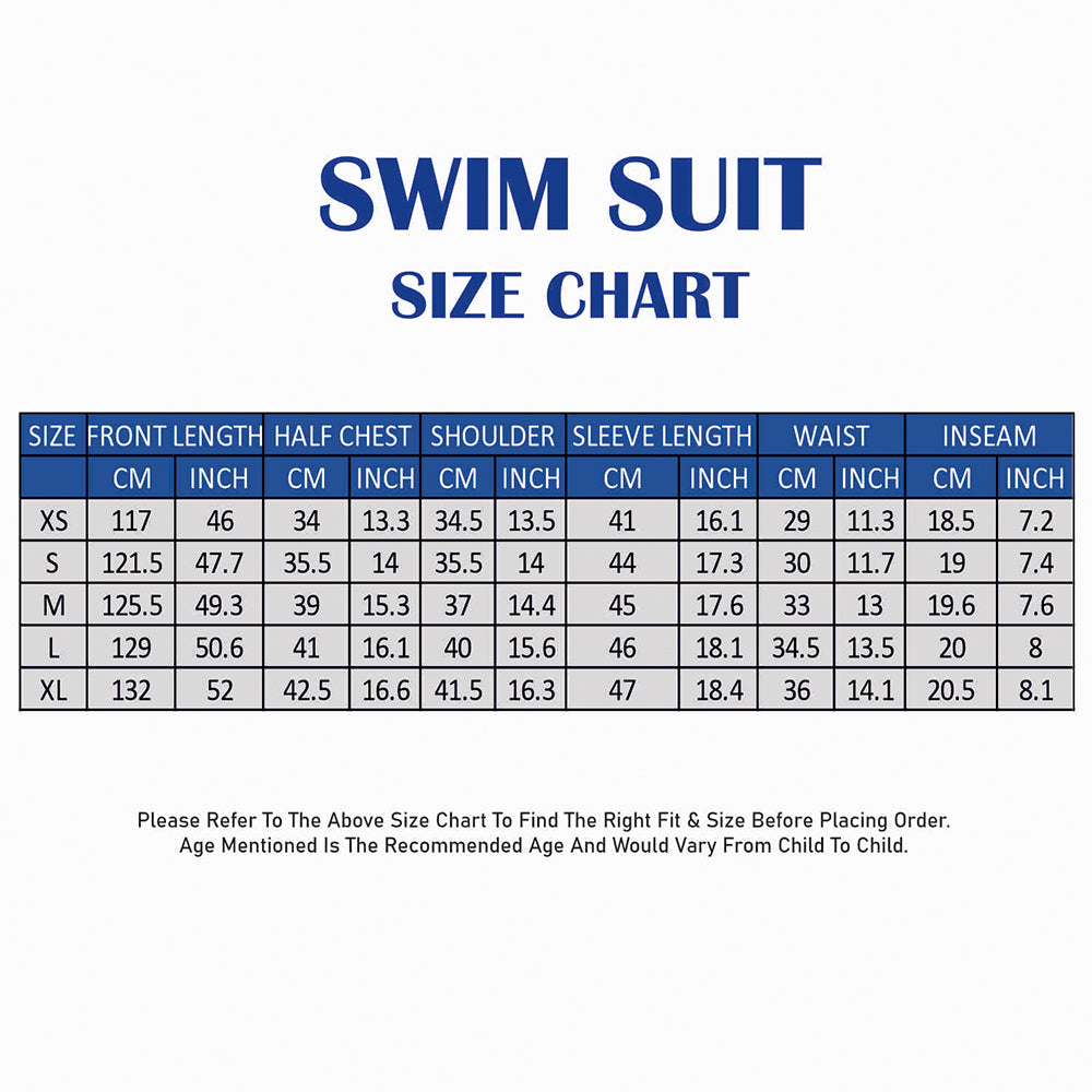 Full Length Navy Blue Stirrup Foot Loop, Teens and Womens Swimwear in UPF 50+ with Free Washbag