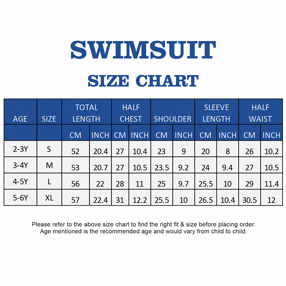 Navy Shark, Toddlers & Kids Swimwear with long Cap Free Wash Bag & Free Swim Detergent