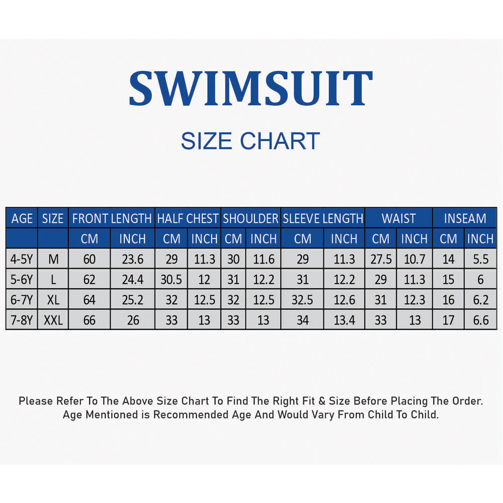 Dive Purple Strawberry Printed Knee Length 2.5mm Neoprene Kids Swimsuit with Free Washbag