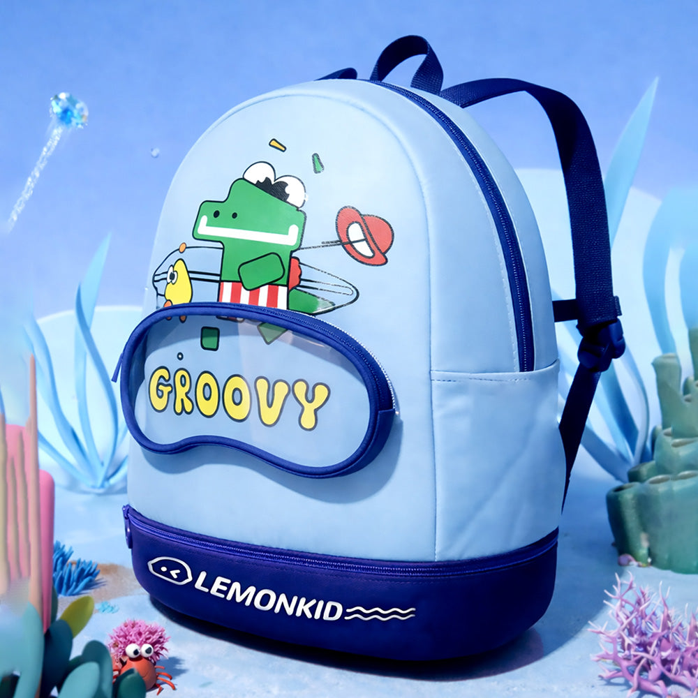 Blue Crocodile Kids Waterproof Swimming Bag/ Beach Bag