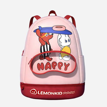 Doggy & Bunny with Surfbaord, Kids Waterproof Swimming Bag/ Beach Bag