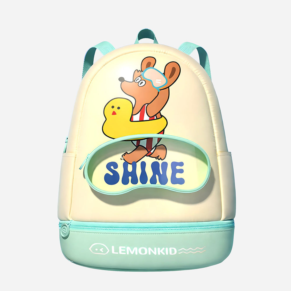 Doggy & Ducky Swim Ring, Kids Waterproof Swimming Bag/ Beach Bag