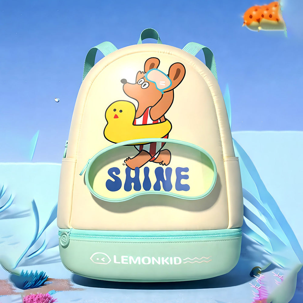 Doggy & Ducky Swim Ring, Kids Waterproof Swimming Bag/ Beach Bag