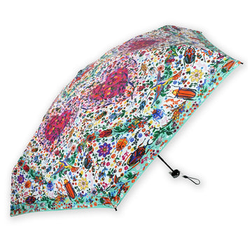 5 Fold Capsule Pocket edition Floral Heart theme Umbrella for Adults