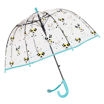 Dalmation theme Dome style Transparent Umbrella for Kids, 1-5years