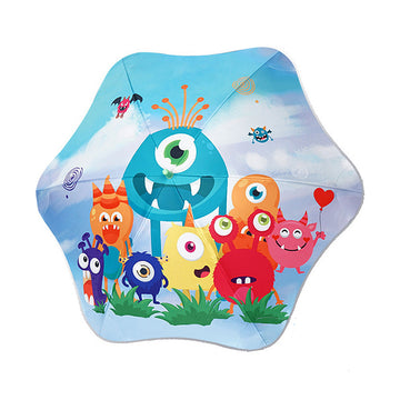 One Eye Monster Canopy Umbrella for Kids, 2yrs -5 yrs
