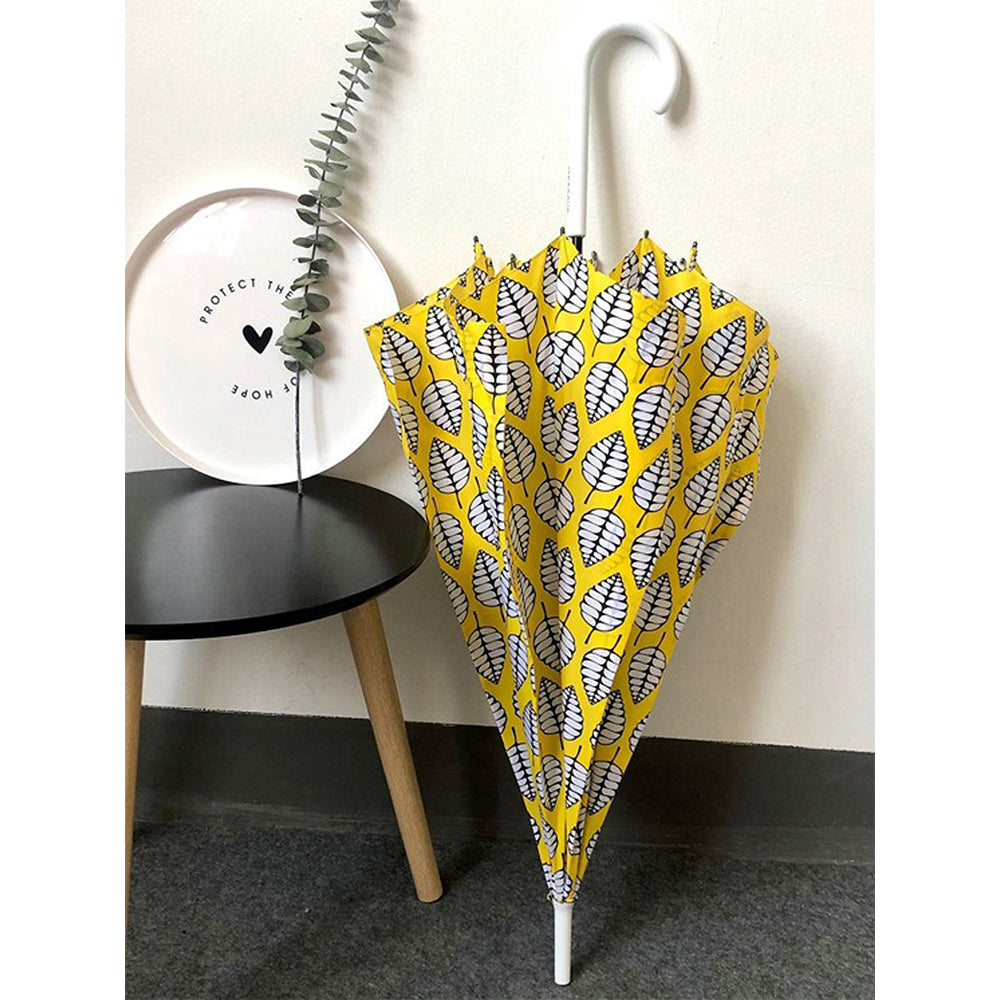 Mustard leaves print Big size Umbrella for Adults
