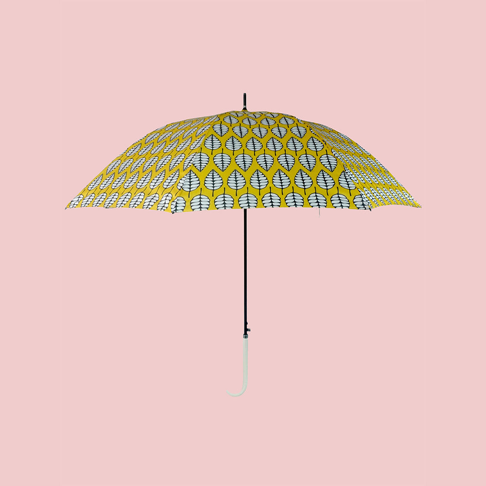Mustard leaves print Big size Umbrella for Adults