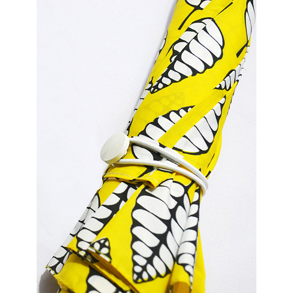Mustard leaves print Big size Umbrella for Adults