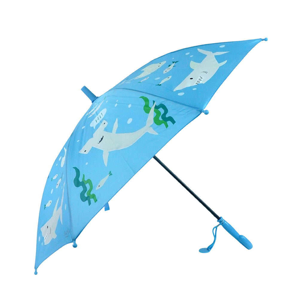Shark theme Color Changing Magic Umbrella for Kids,5yrs - 10yrs