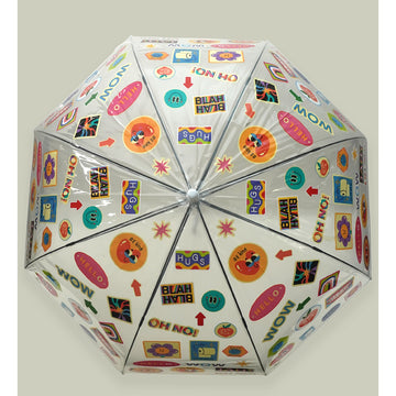 Stamp Transparent Umbrella for Adults