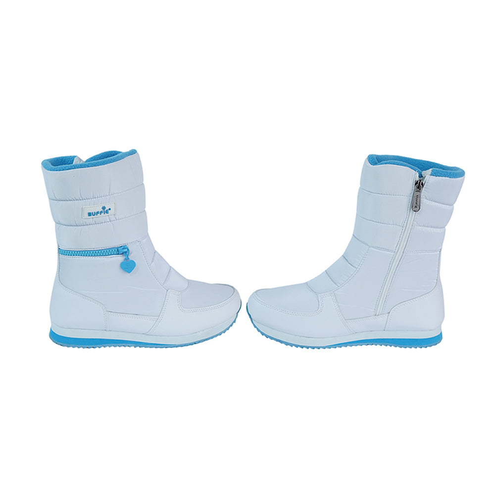 Icy Blue Waterproof Winter Snow Boots for Men and Women for Minus degree temperature