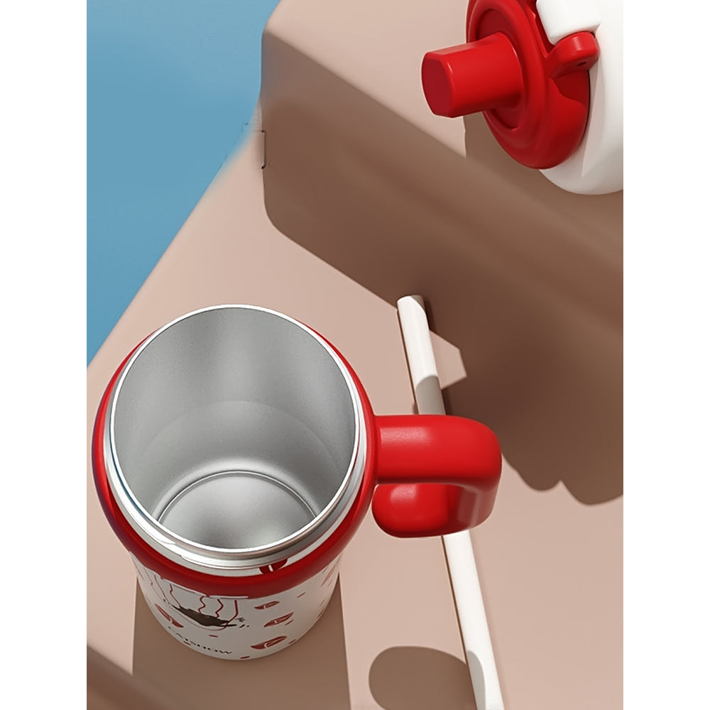 Bubble Red Apple Stainless Steel Water Tumbler bottle for Kids & Adults , 1000ml
