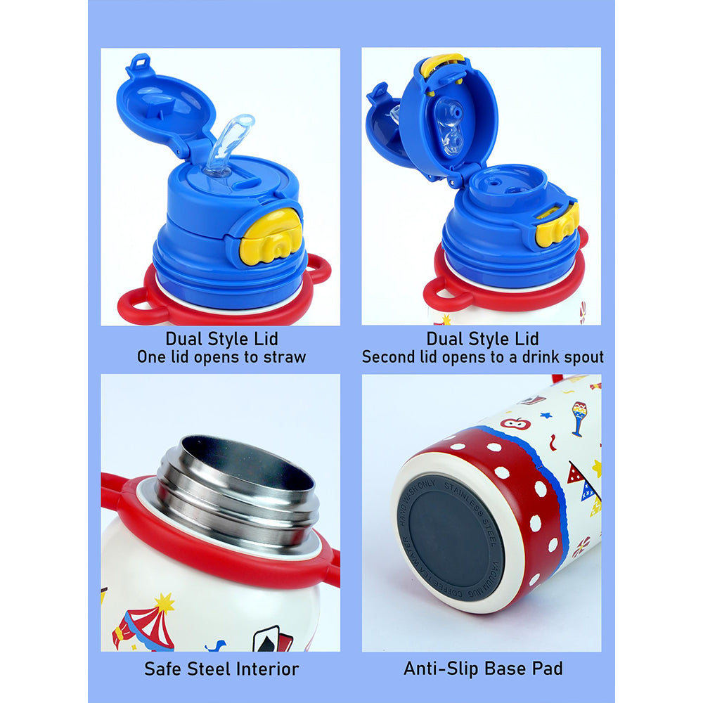 Circus Cuplid Series,  Stainless Steel Kids Water Bottle , 500ml