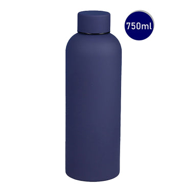 Grape Purple Matt Finish Premium Stainless steel Double Wall Bottle for Office, Gym and School, 750ML