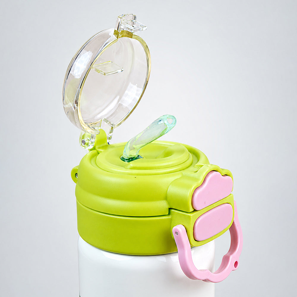 Green Lid, Camping Buddy Series, Stainless Steel Water Bottle for Kids, 700ml