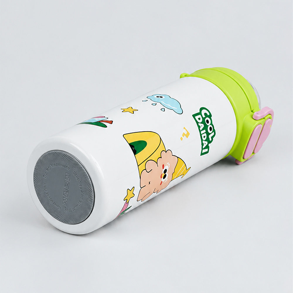 Green Lid, Camping Buddy Series, Stainless Steel Water Bottle for Kids, 700ml