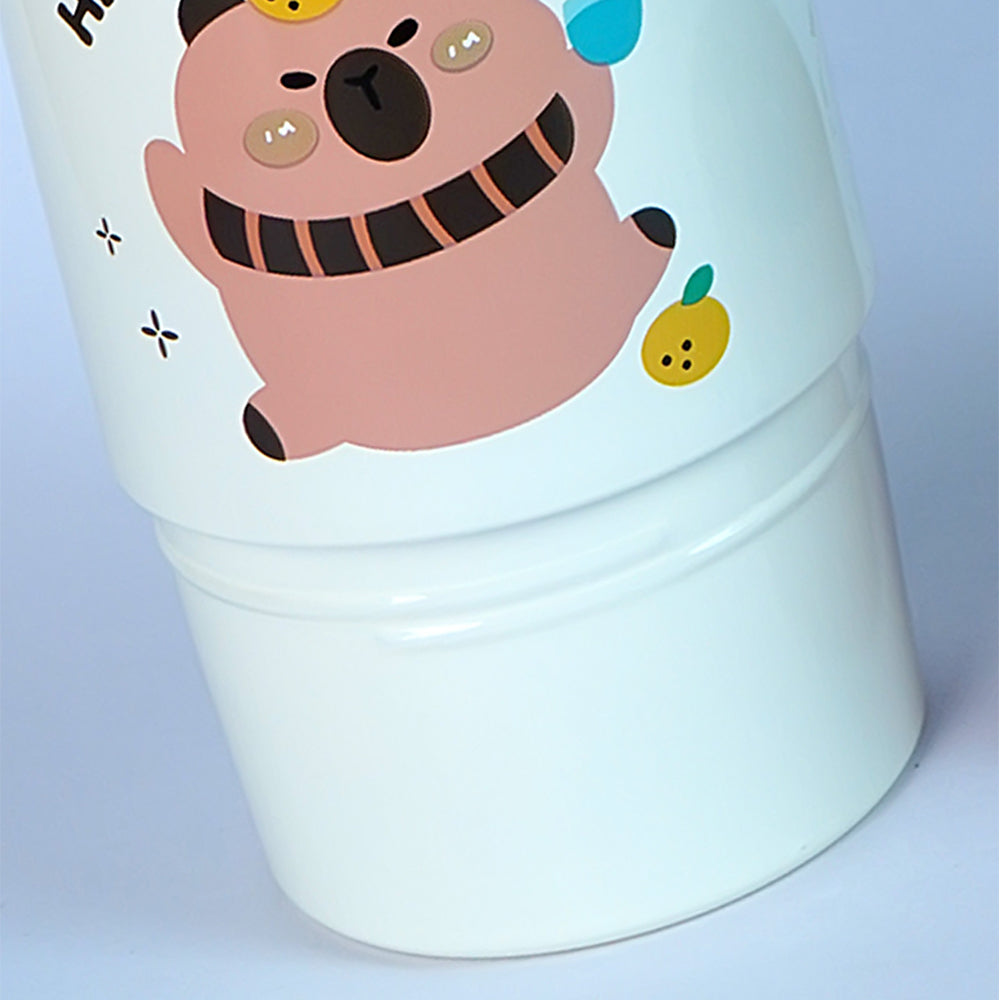 Happy Bala bottomlid Series,  Stainless Steel Kids Water Bottle , 480ml