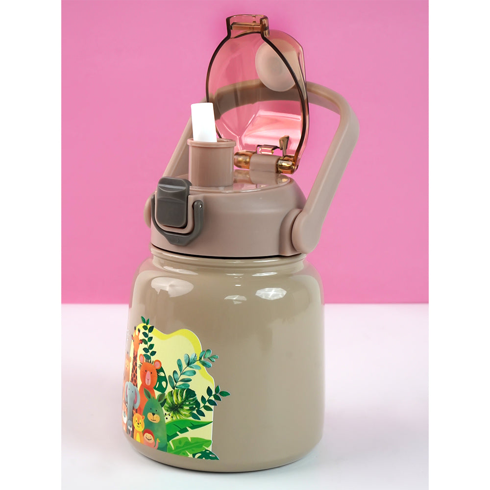 Brown Jungle Small Belly Bottle, 700ml
