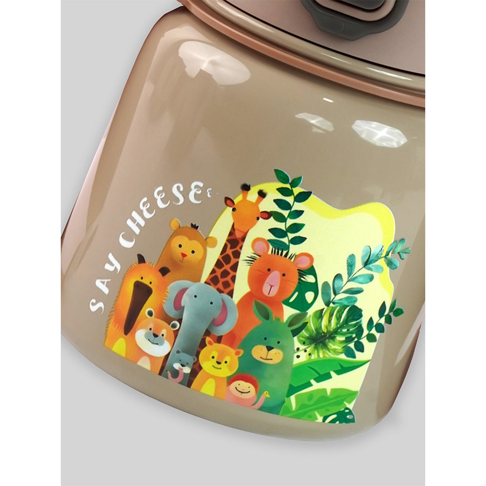 Brown Jungle Small Belly Bottle, 700ml
