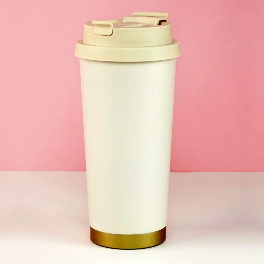 Lily Gold Stainless Steel premium Insulated Detox Infuser Bottle with Tea and Fruit Infuser attachment, 520ml