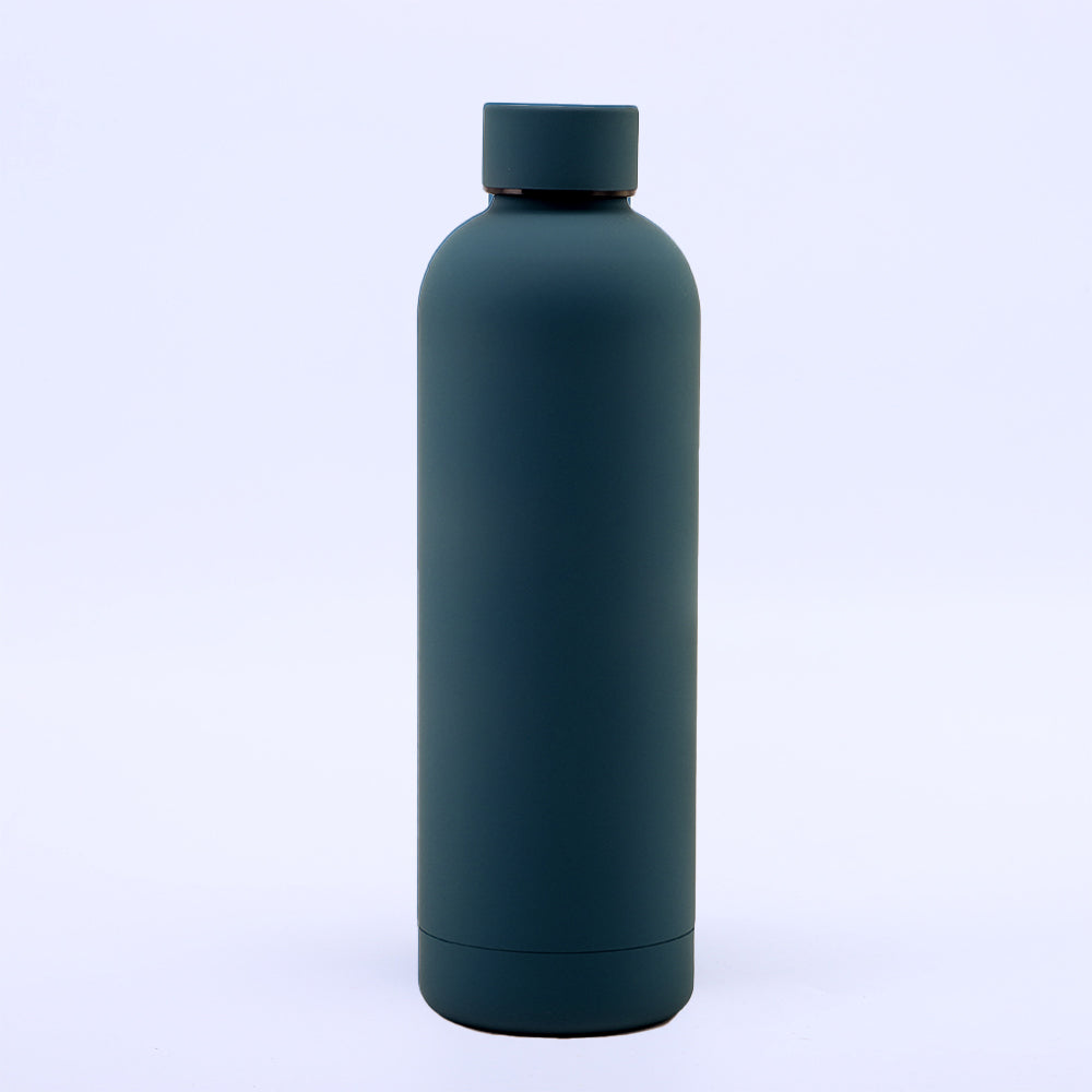 Midnight Blue Matt Finish Premium Stainless steel Bottle for Office, Gym and School, 1000ML