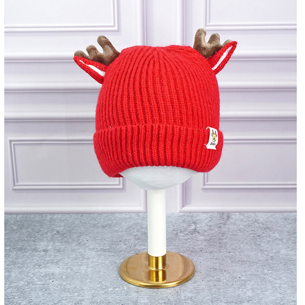 3pcs christmas Themed Winter Cap, Mufflers and Gloves, 4-8 Years