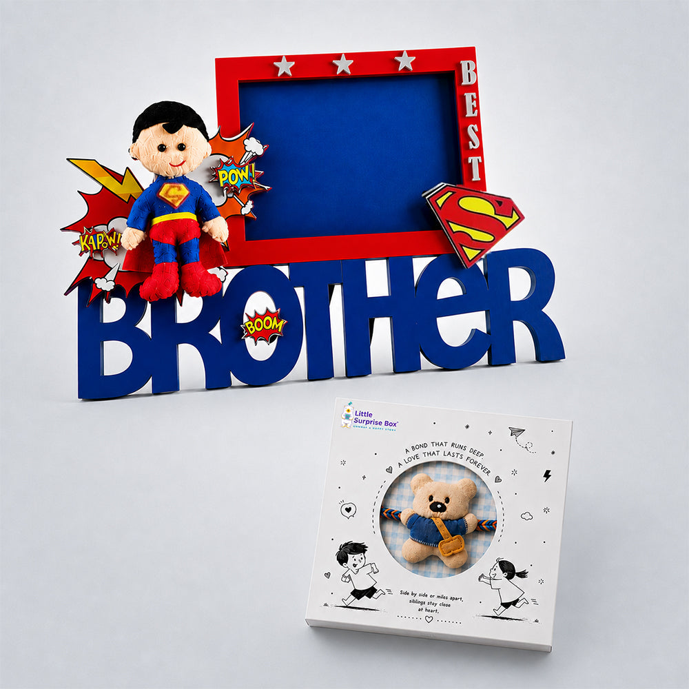 Best Brother Photo Frame with Free Rakhi