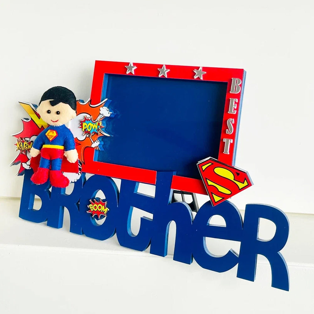 Best Brother Photo Frame with Free Rakhi
