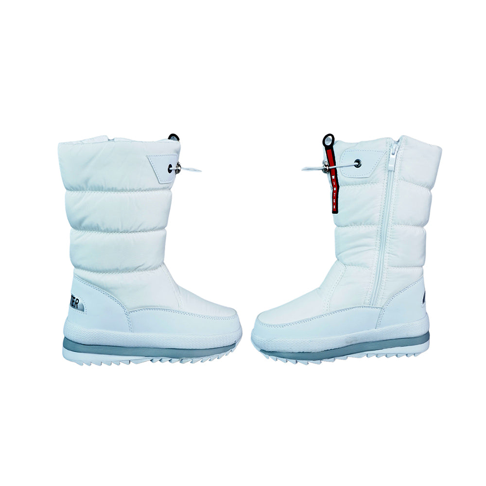 White Angel, High Rise Waterproof Winter Snow Boots for Women for minus temperature